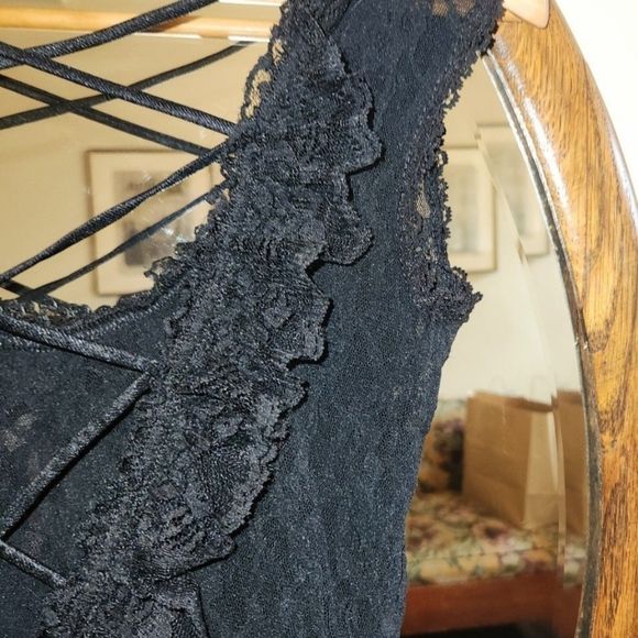 Dreamgirls Black Babydoll Lingerie - Picture 5 of 11